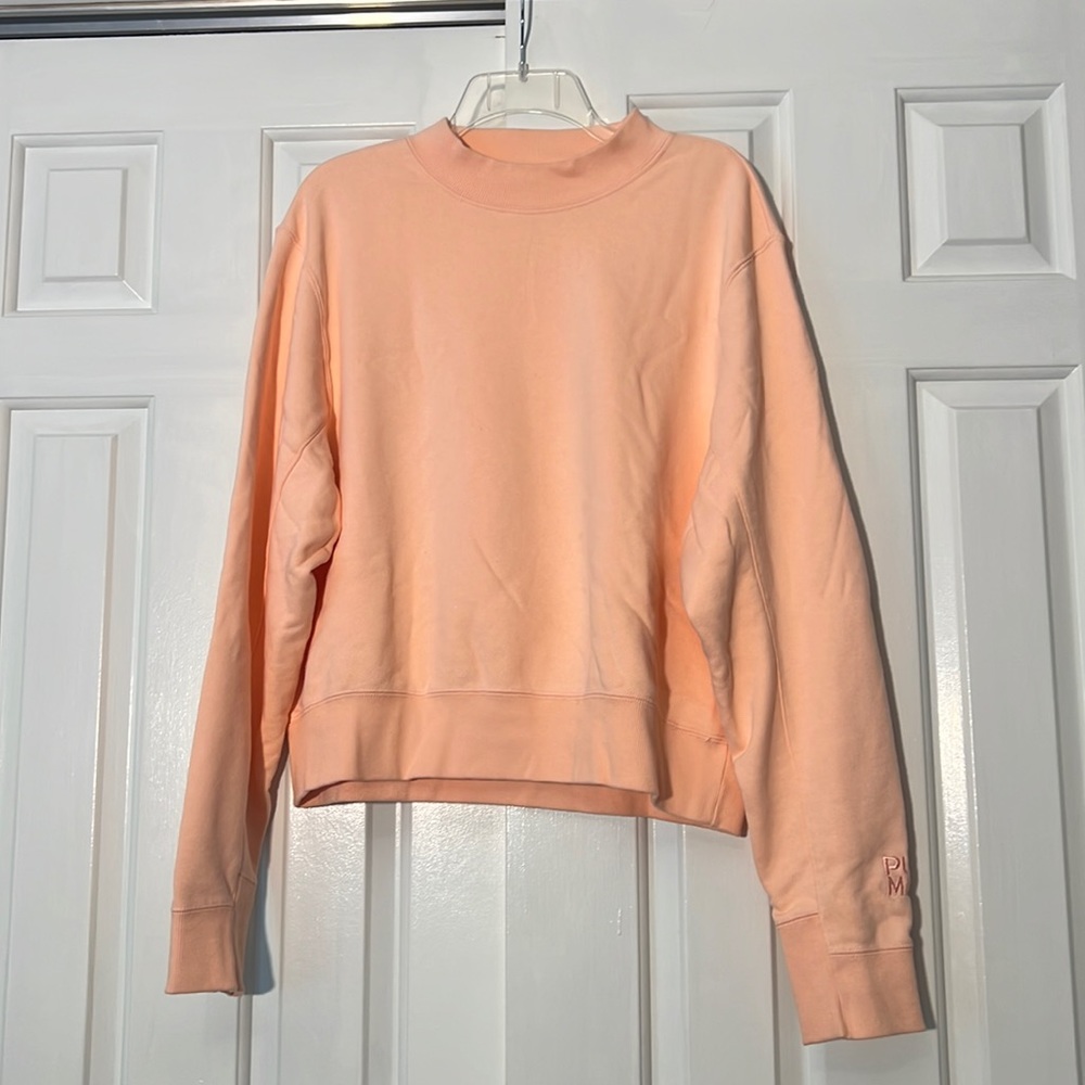 Puma mock neck crewneck